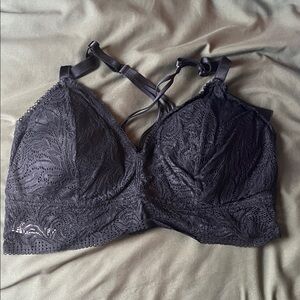 Auden Black Lace Bra
